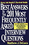 Book Best Answers to the 201 Most Frequently Asked Interview Questions free
