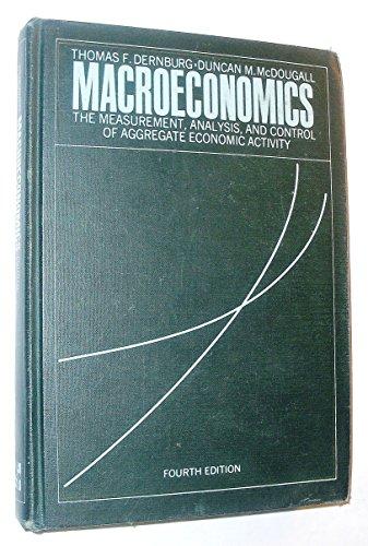 Book Macroeconomics;: The Measurement, Analysis, And Control Of Aggregate Economic Activity free