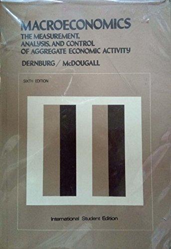 Book Macroeconomics: The Measurement, Analysis, and Control of Aggregate Economic Activity free