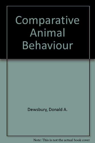 Book Comparative Animal Behavior free