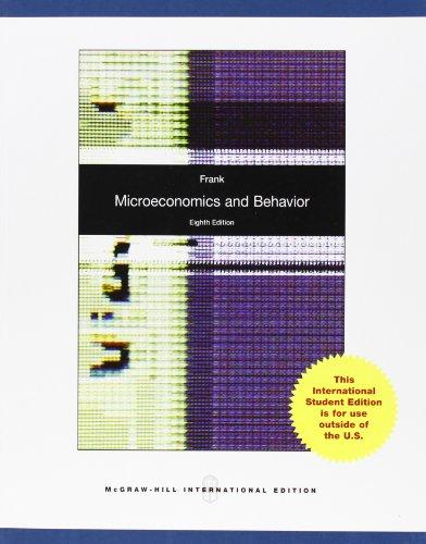 Book Microeconomics and Behavior free
