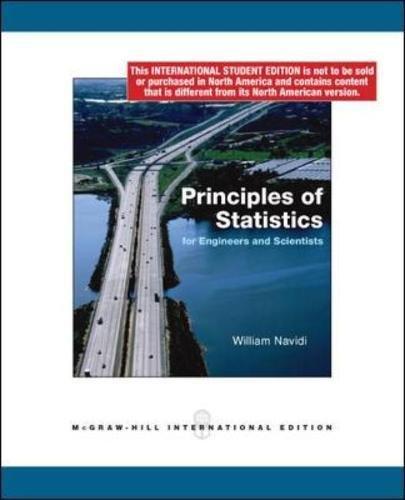 Book Principles of Statistics for Engineers and Scientists free