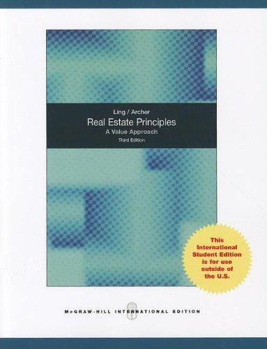 Book Real Estate Principles: A Value Approach free