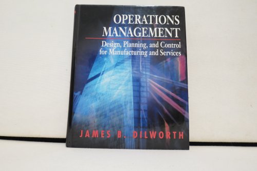 Book Operations Management: Design, Planning, And Control For Manufacturing And Services (schaum's Outline Series In Accounting, Business, & Economics) free