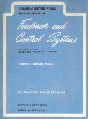 Book Feedback and Control Systems (Schaum's Outline Series) free