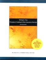 Book Principles of Auditing and Other Assurance Services free