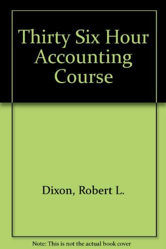 Book The McGraw-Hill 36-hour accounting course free
