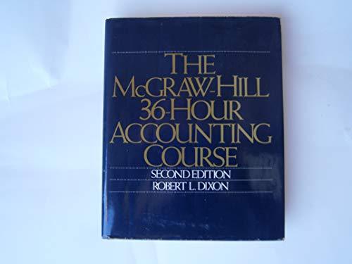 Book The McGraw-Hill 36-hour accounting course free