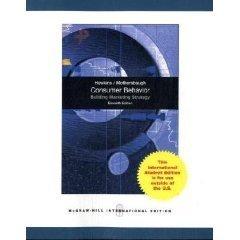 Book Consumer Behavior: Building Marketing Strategy, 11th Edition by Hawkins (2009-02-01) free