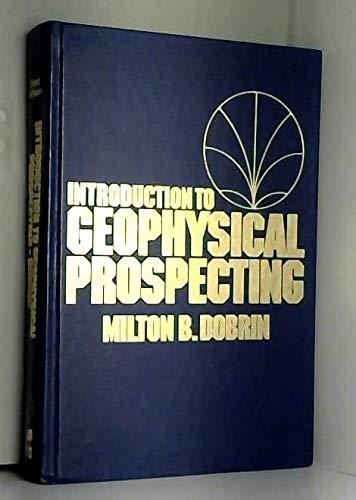 Book Introduction to geophysical prospecting free