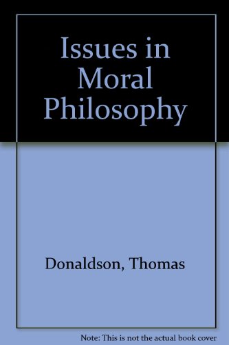 Book Issues in Moral Philosophy free