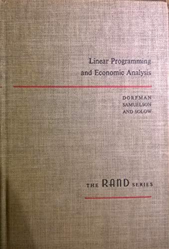 Book Linear Programming And Economic Analysis free