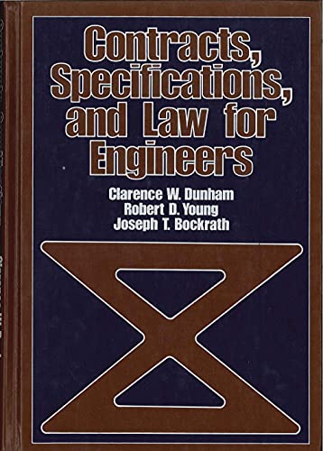 Book Contracts, Specifications and Law for Engineers free