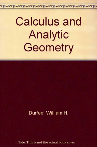 Book Calculus and analytic geometry free