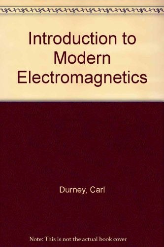Book Introduction to Modern Electromagnetics free
