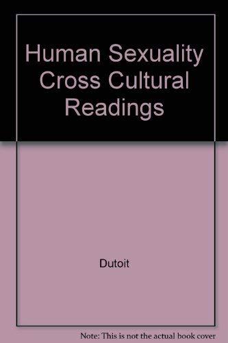 Book Human Sexuality Cross Cultural Readings free