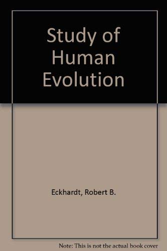 Book The study of human evolution free