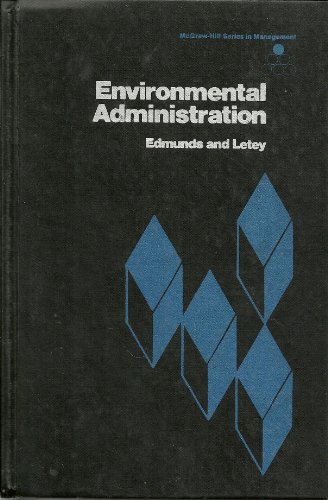 Book Environmental administration (McGraw-Hill series in population biology) free