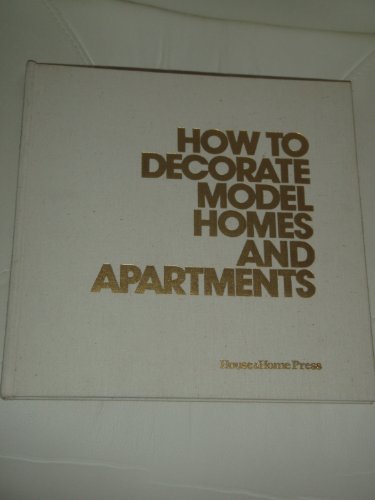 Book How to decorate model homes and apartments free