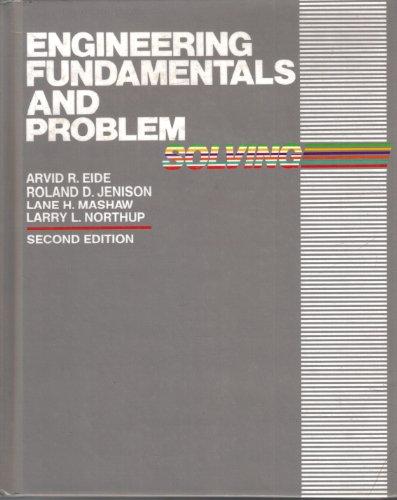 Book Engineering Fundamentals and Problem Solving free