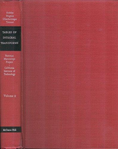 Book Tables of Integral Transforms, Vol. 2 free