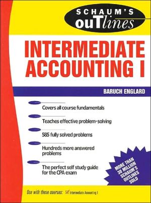 Book Schaum's Outline of Intermediate Accounting I free