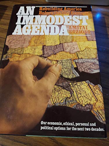 Book An immodest agenda: Rebuilding America before the twenty-first century free