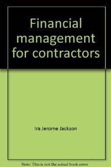 Book Financial Management for Contractors free