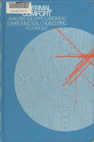 Book Thermal comfort: analysis and applications in environmental engineering, free