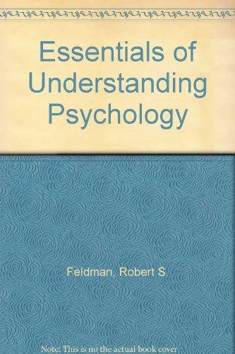 Book Essentials Of Understanding Psychology free