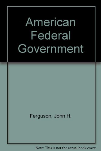 Book The American Federal Government free