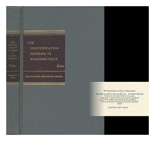 Book The Identification Problem in Econometrics free