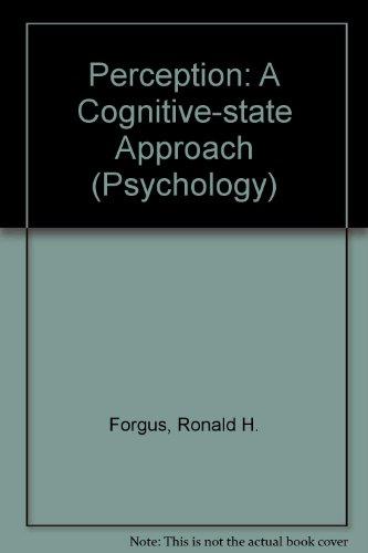 Book Perception: A cognitive-stage approach (McGraw-Hill series in psychology) free