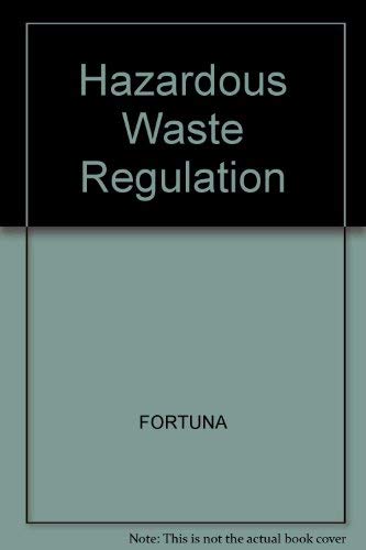 Book Hazardous waste regulation, the new era: An analysis and guide to RCRA and the 1984 amendments free