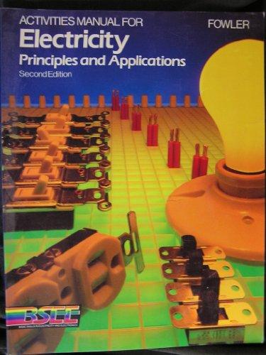 Book Activities Manual for Electricity Principles and Applications free