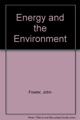Book Energy and the environment free