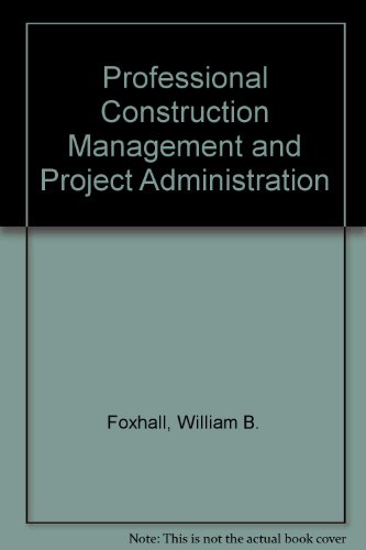 Book Professional construction management and project administration free