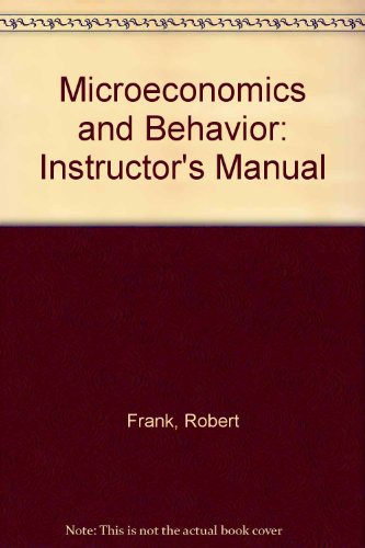 Book Microeconomics And Behavior free