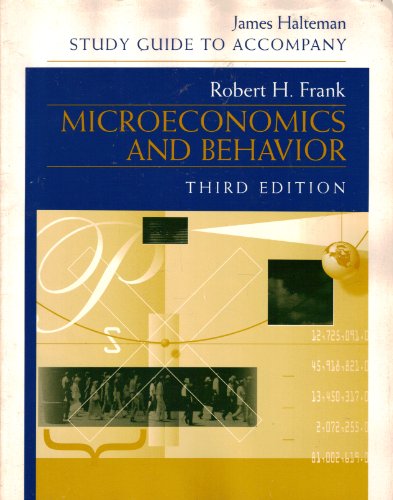 Book Microeconomics And Behavior free Book Microeconomics And Behavior free