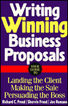 Book Writing Winning Business Proposals: Your Guide to Landing the Client, Making the Sale, Persuading the Boss free