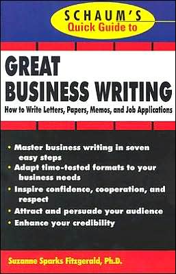 Book Schaum's Quick Guide to Great Business Writing free