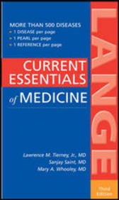 Book LANGE CURRENT ESSENTIALS OF MEDICINE free