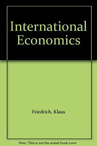 Book International Economics;: Concepts And Issues free