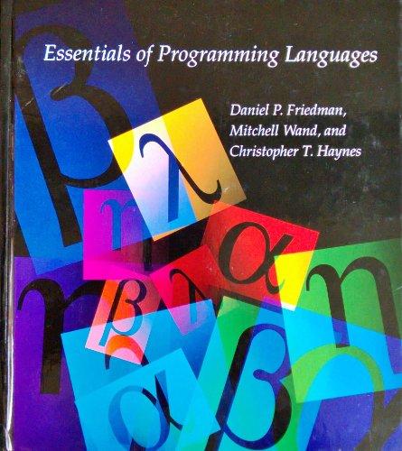 Book Essentials of Programming Languages free