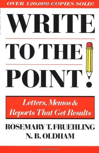 Book Write to the Point free