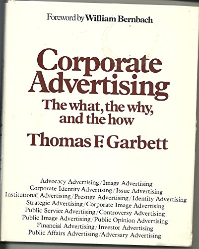 Book Corporate Advertising: The What, the Why, and the How free