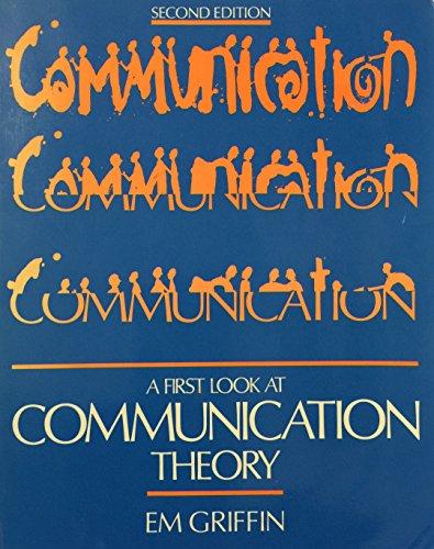 Book A First Look at Communication Theory free