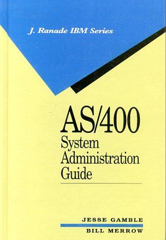 Book As/400 System Administration Guide free