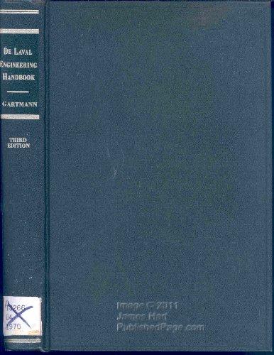 Book De Laval Engineering Handbook. (McGraw-Hill handbooks) free