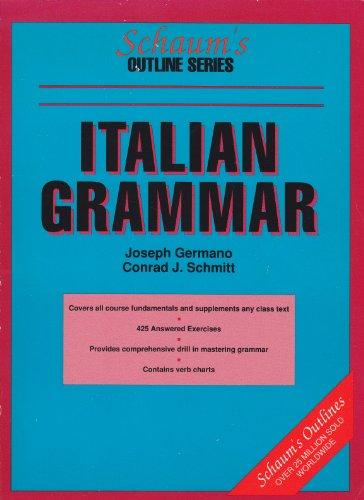 Book Italian Grammar (Schaum's outline series) free